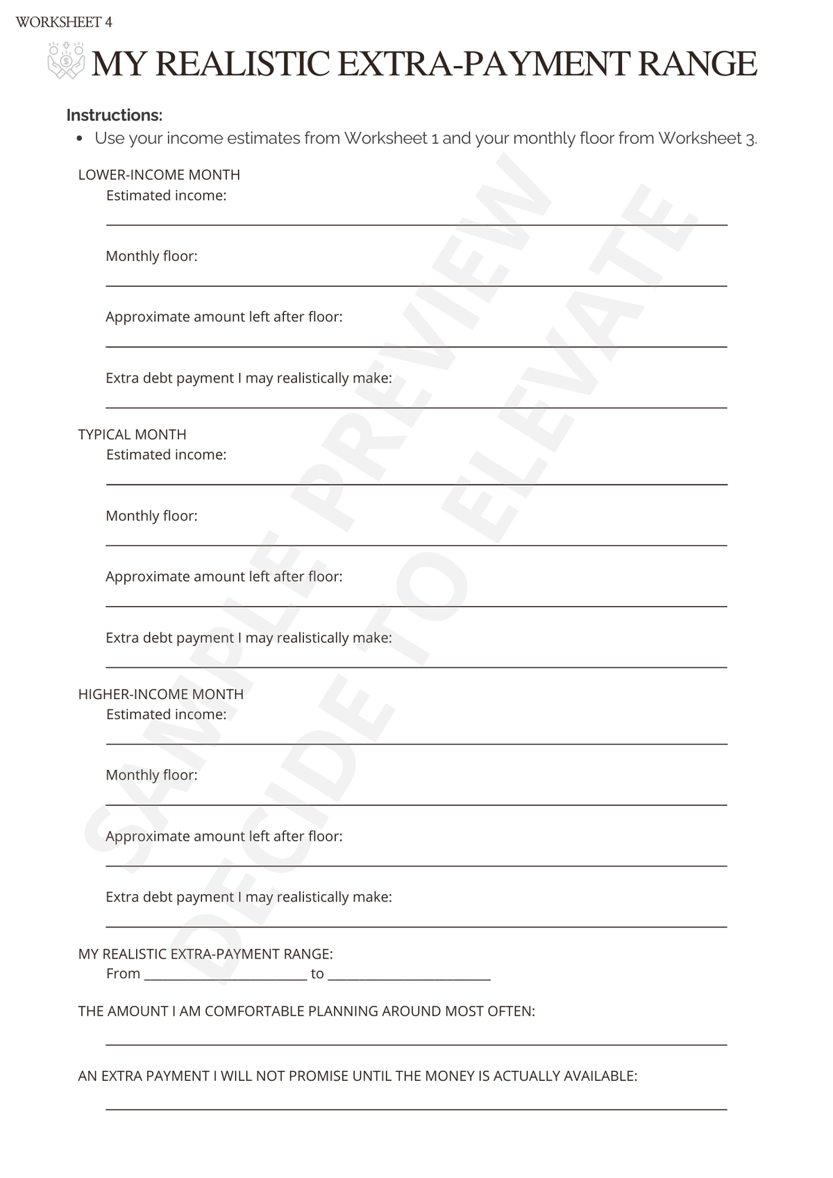 THE IRREGULAR INCOME DEBT PAYOFF ROADMAP