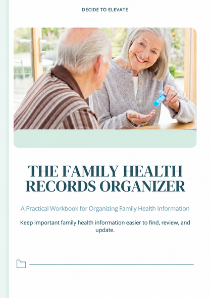 THE FAMILY HEALTH RECORDS ORGANIZER