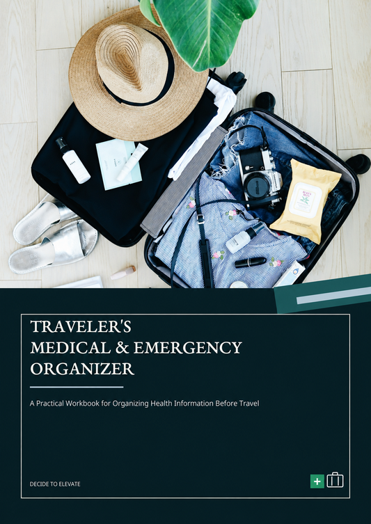 TRAVELER'S MEDICAL & EMERGENCY ORGANIZER