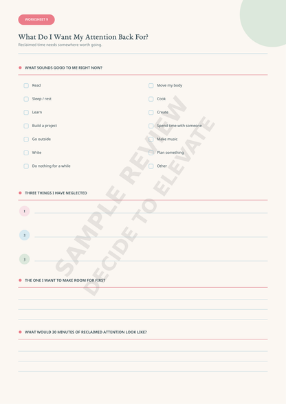 THE DIGITAL MINIMALISM AUDIT