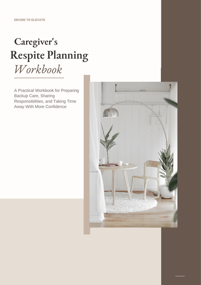 CAREGIVERS RESPITE PLANNING